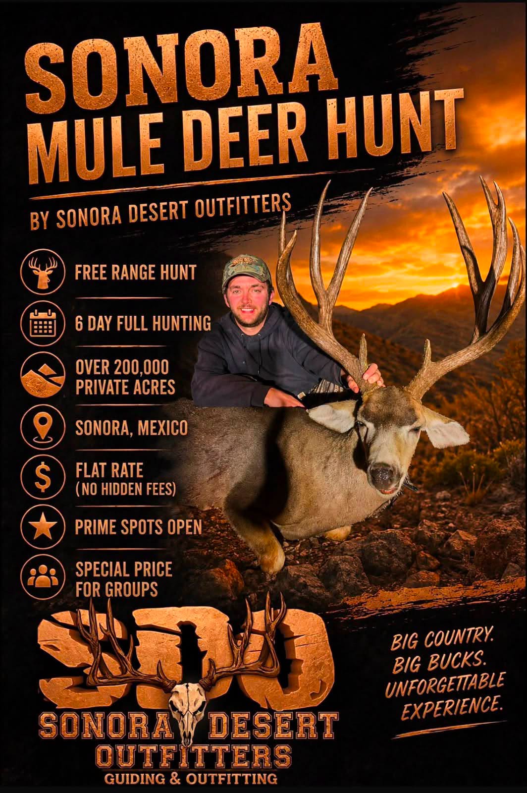 Sonora Desert Mule Deer Hunt - MINI #2 - 5 GO TO MAIN