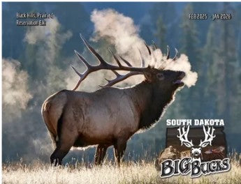 2026 SDBB Foundation Prize Calendars - 1 Whitetail, 1 Mule Deer, 1 Elk