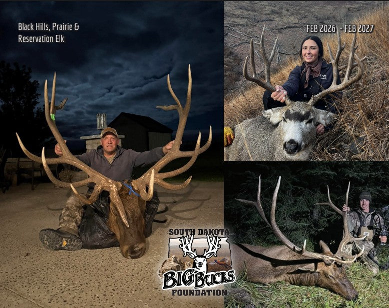 (1) 2026 SDBB Foundation Elk Custom Cover Prize Calendar