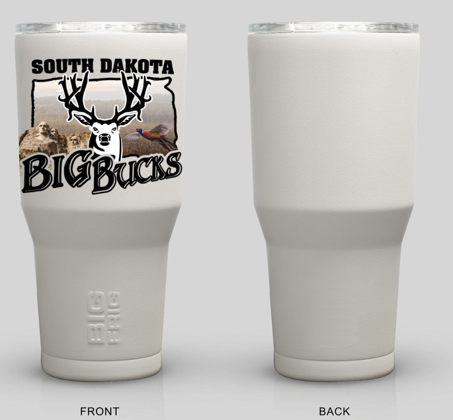 SDBB 30oz. White Tumbler