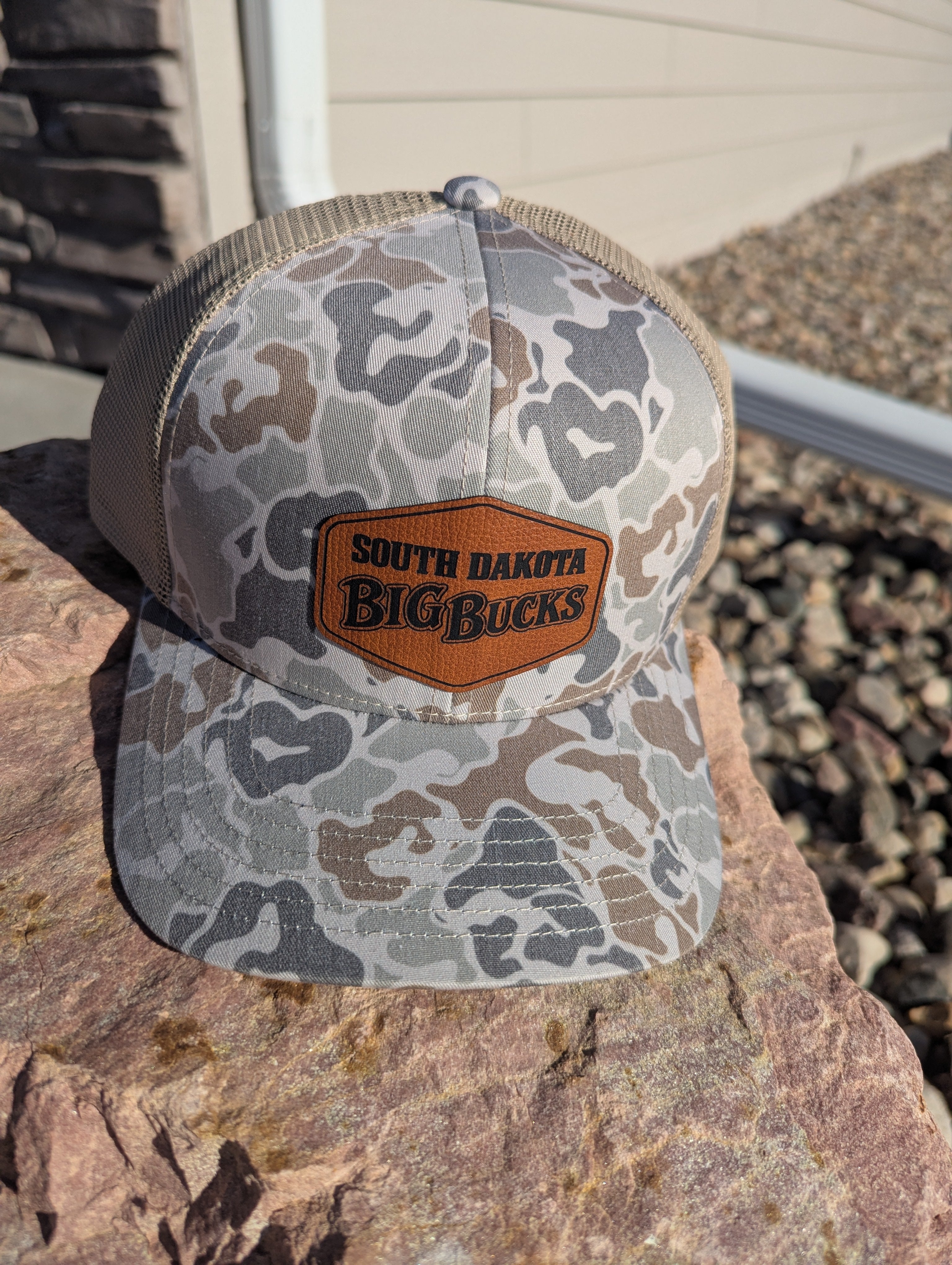 SDBB Camo w/brown patch