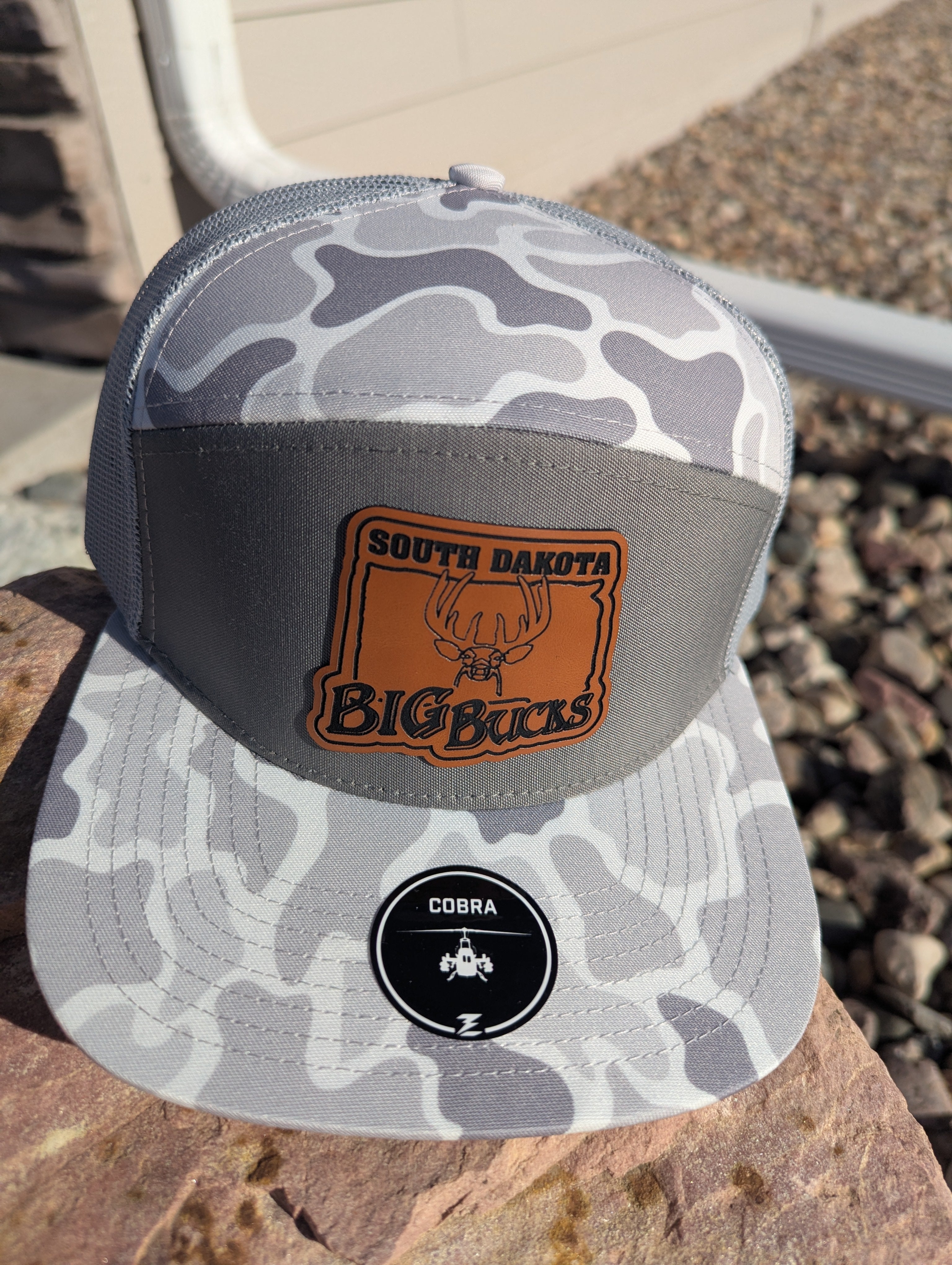 SDBB Gray Camo Cobra w/brown patch