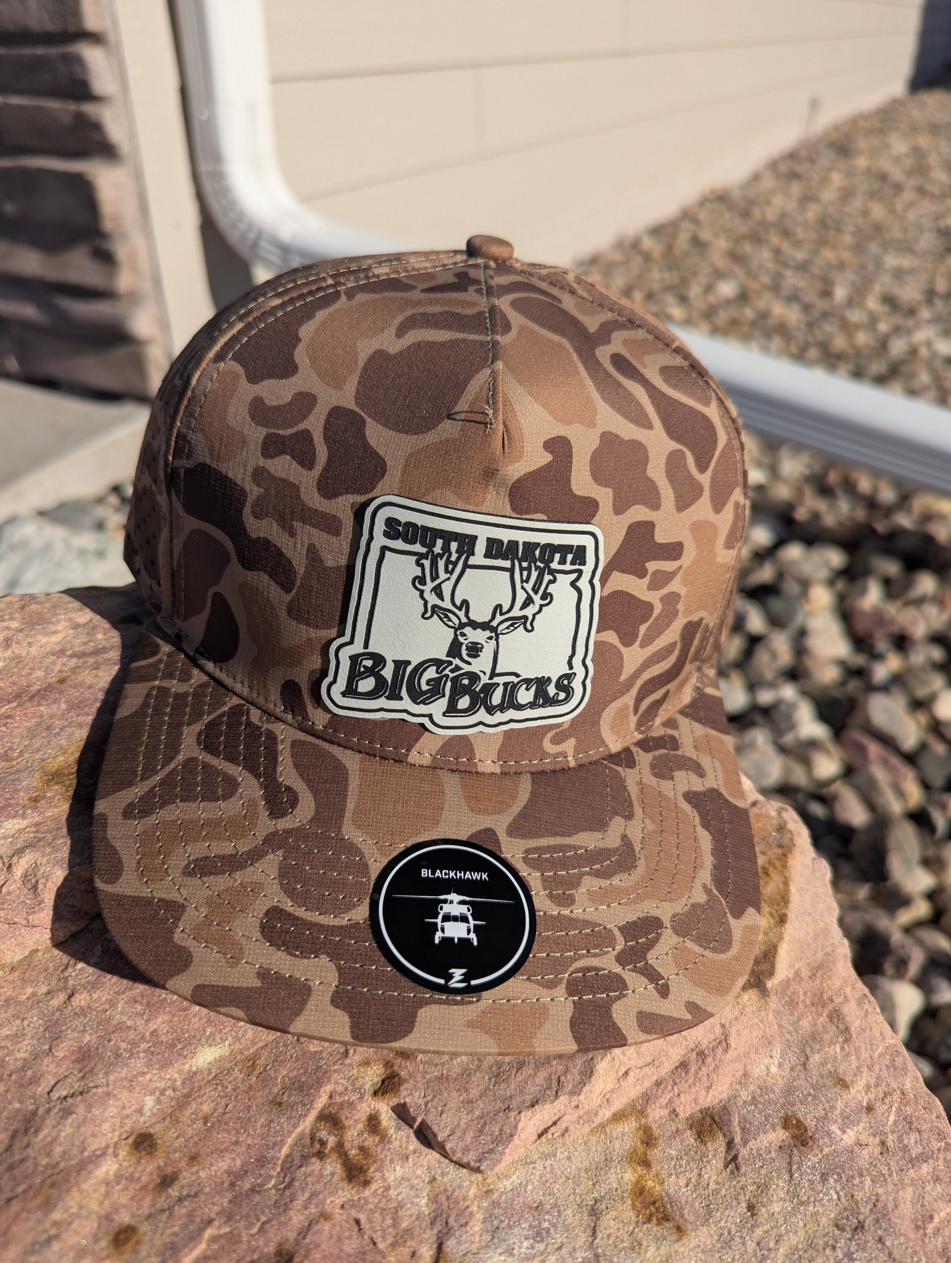 SDBB Brown Camo Blackhawk w/gray patch