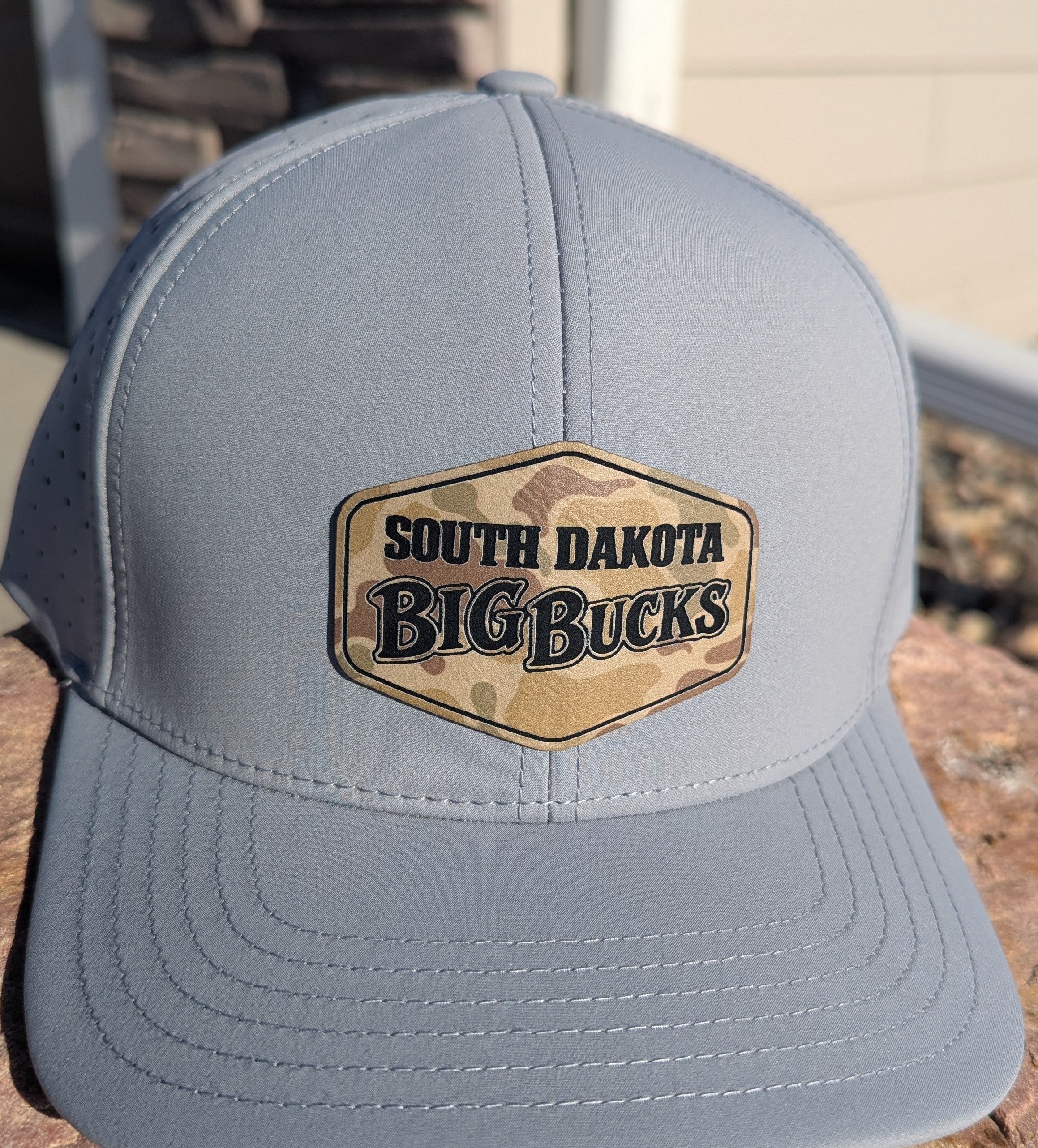 SDBB Gray w/brown camo patch