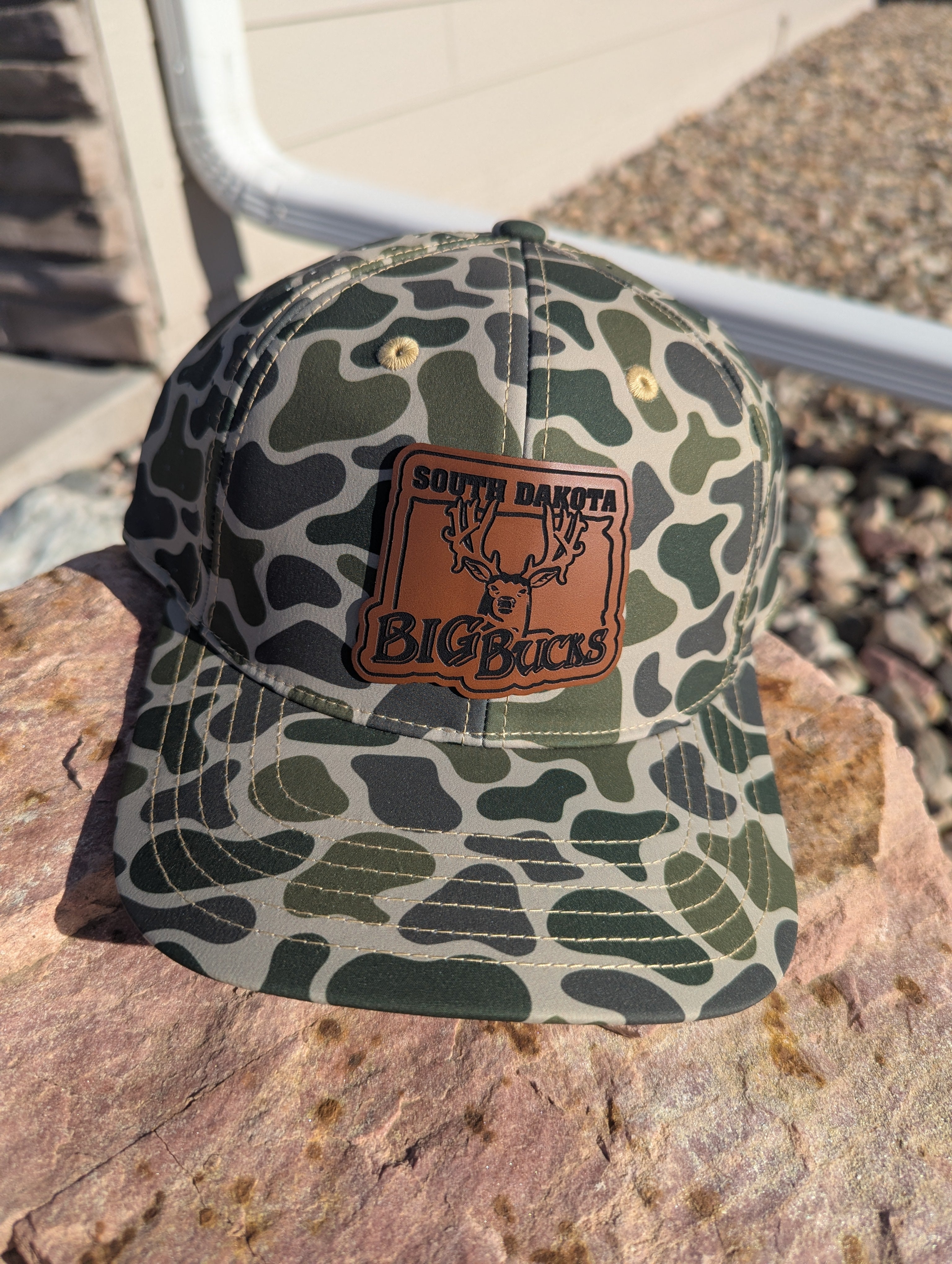 SDBB Green Camo w/brown patch